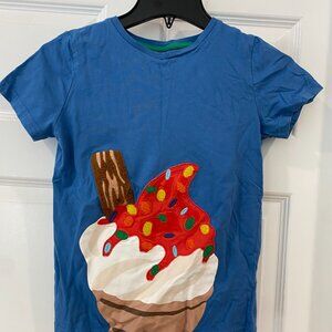 Mini Boden Ice Cream T-Shirt Size 9-10Y